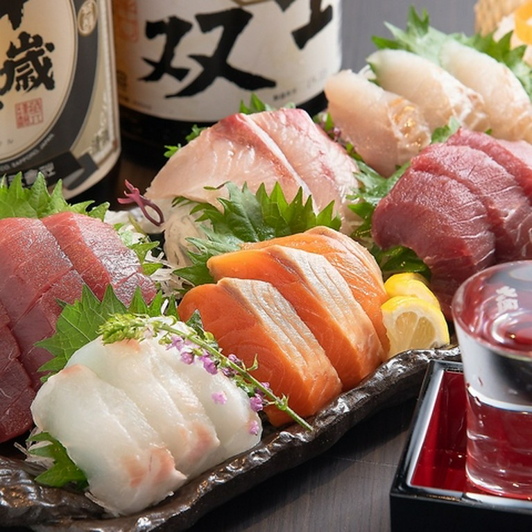 刺身盛り合わせ