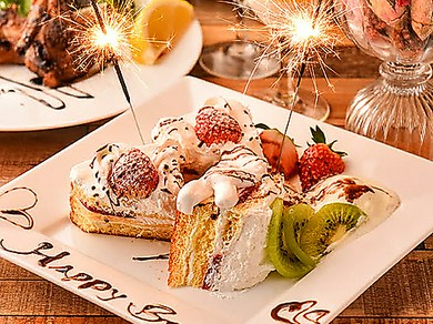 特製Birthdayプレートも！