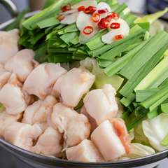 シンプルながらも素材の良さが際立つ逸品『もつ鍋』