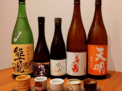 日本酒にこだわっている