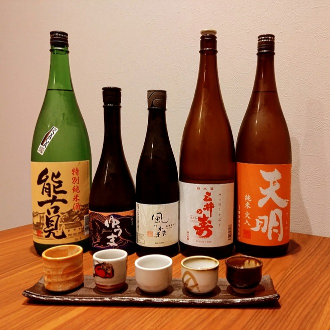 日本酒にこだわっている