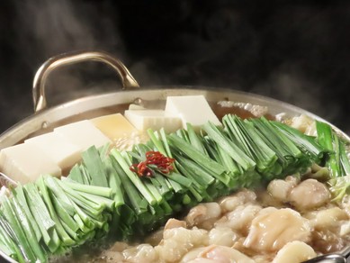 あごだしモツ鍋