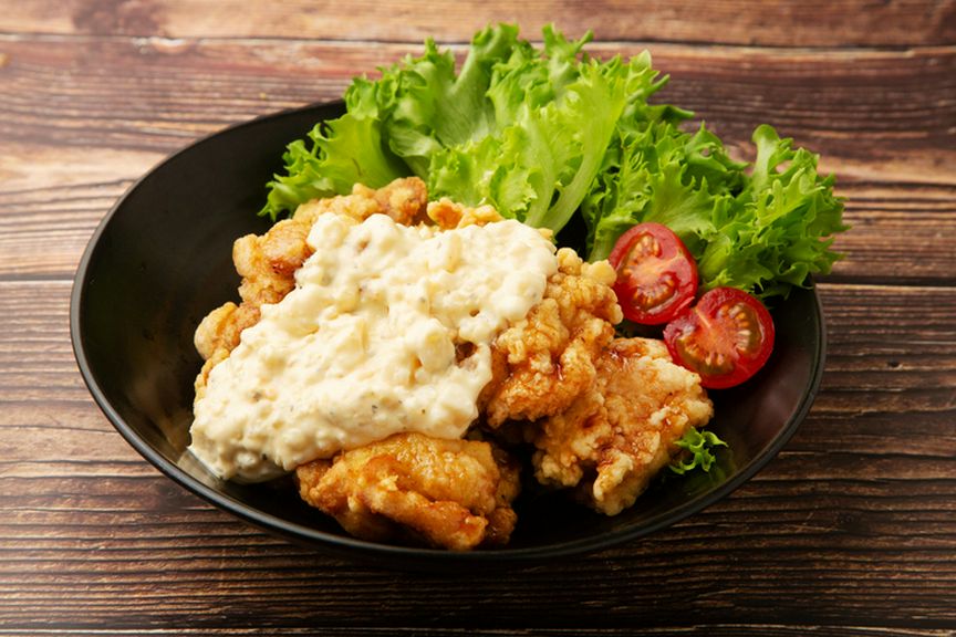 九州料理 とり天〜おろしポン酢添え