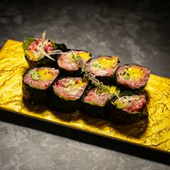 トロたくつまみ巻き