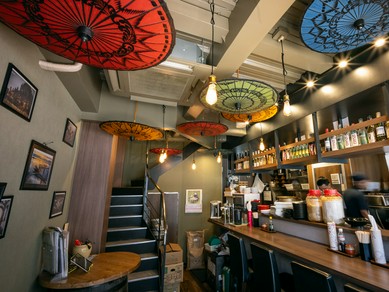 プライベート感のある、オシャレな空間