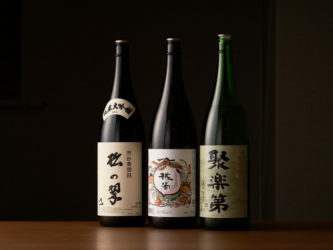 日本酒にこだわっている