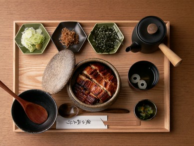 幾つもの異なる風味・食感を楽しむ『ちりめん山椒ひつまぶし』