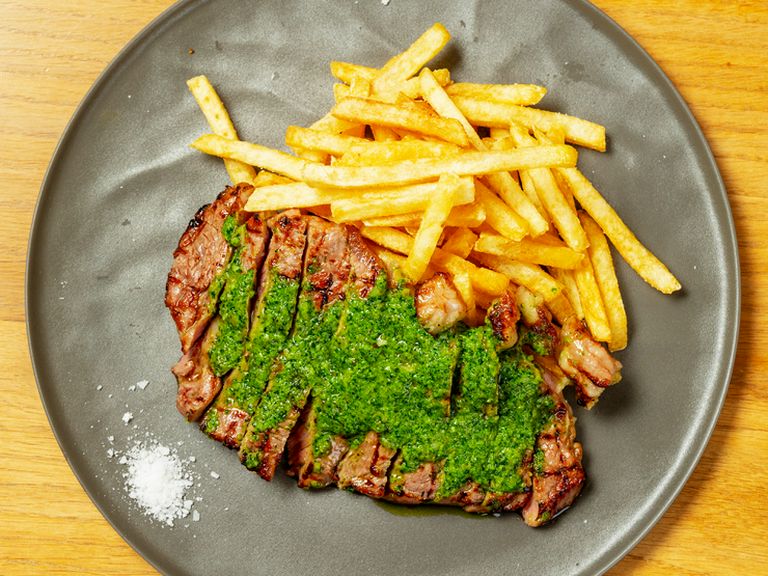 牛ローススティック&フリット