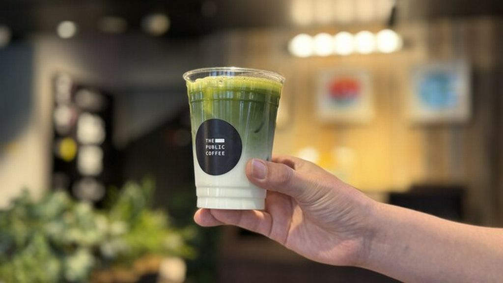 抹茶カフェラテ