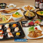 北海道産の新鮮な食材を活かした丼ものや定食が楽しめる食事処です。地元・余市をはじめとする旬の幸をふんだんに使った、食べ応えたっぷりのメニューを提供しています。