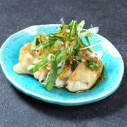 お酒のあては揚げギョでしょ！！香味野菜と一緒に
