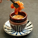 一押しの逸品！まさにごま油のお風呂に浸かったチーキムです！

