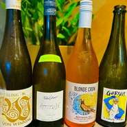 自然派ワイン×和食のマリアージュをお楽しみください！