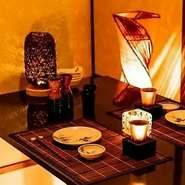 【掘りごたつ個室/2名様】デートに◎完全個室で2人の時間を