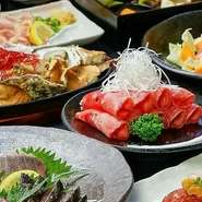 宴会コースは2～30名様まで対応可能。3,500円のリーズナブルなコースから8,000円の豪華宴会コースまで幅広いラインナップをご用意♪鍋料理も選択できます。生ビールの飲み放題も付けられます。