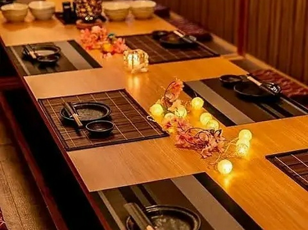 掘りごたつでゆったり♪落ち着いたおしゃれな空間