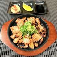 イカの塩焼き