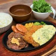 Wコンボランチで最安820円～ランチを楽しめます♪
お肉だけももちろんok！その場合は最安440円～‼︎