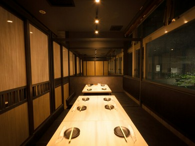 ビジネスシーンに最適な個室もご用意。