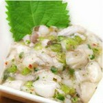 鼻に抜けるわさびの香りが爽やかです。

