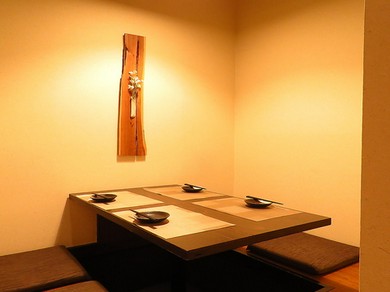 完全個室のプライベート空間は記念日や各種飲み会にぴったり