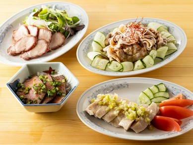 一つ一つ丁寧に手づくりされた自慢の料理がずらり！