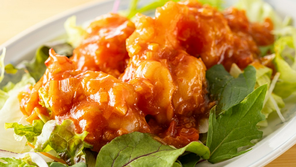 大海老のチリソース