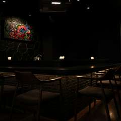 シックな黒（Nero）を基調にした隠れ家イタリアン