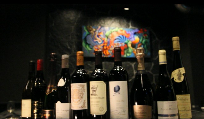 ワインにこだわっている