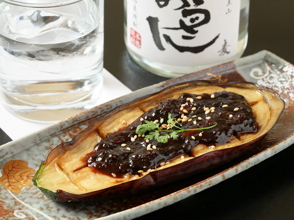 ちぐさ名物『米茄子田楽』