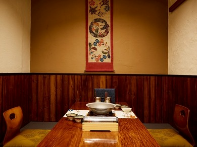 完全個室をご用意。お子様連れでも安心してお食事を楽しめます。