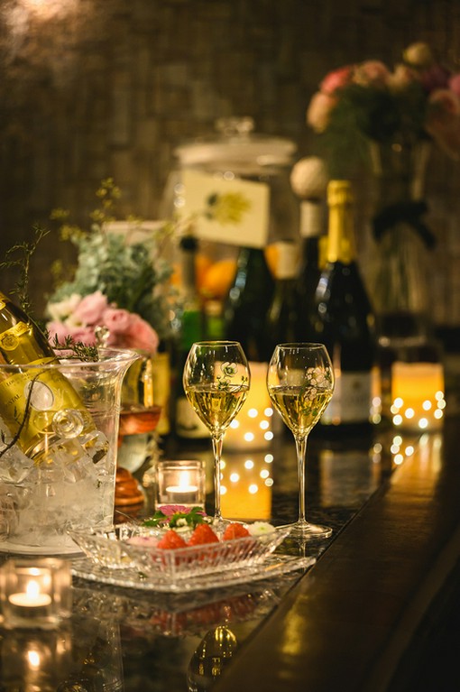 【記念日やお誕生日に】ViVi特別アニバーサリーコース＋ホールケーキ＋乾杯シャンパン＋ブーケ付き