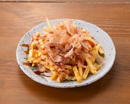 かつおぶしと醤油ベース味の和風ポテトフライ！