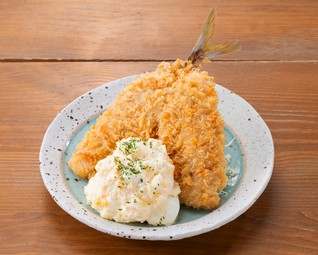 生アジフライ