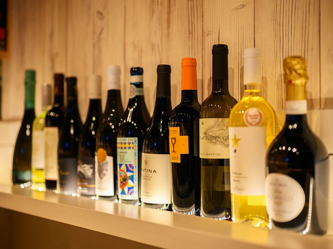 ワインにこだわっている