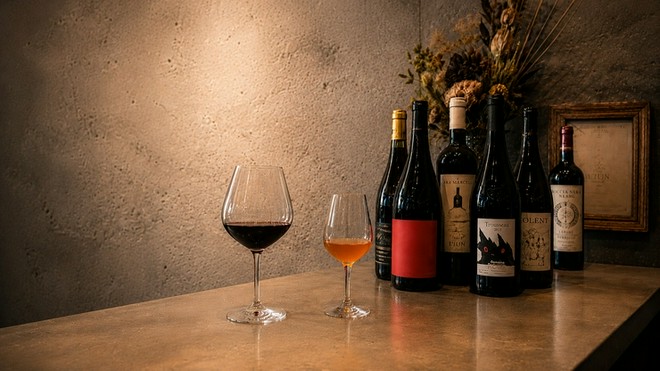 ワインにこだわっている