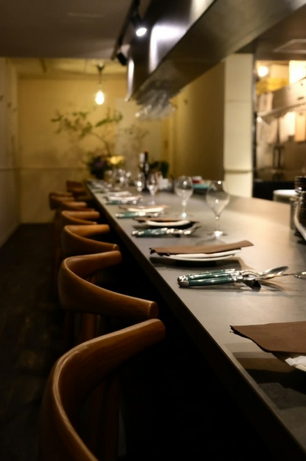 カウンター席がある