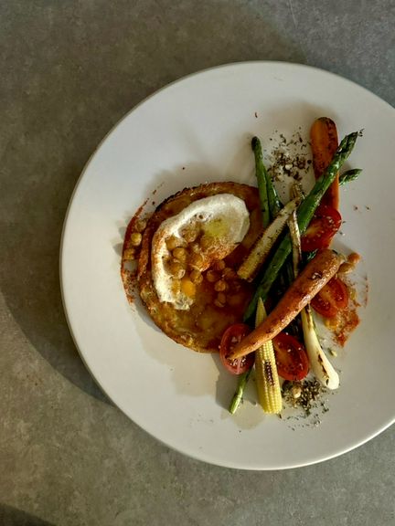 ヴィーガン対応 ひよこ豆のタルトガレット  5種のきのこソテー