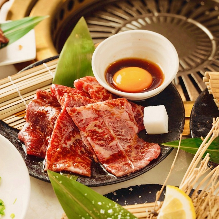 焼き加減自由自在！新鮮ないわて牛を使った『3秒ロース』