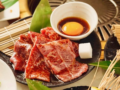 焼き加減自由自在！新鮮ないわて牛を使った『3秒ロース』