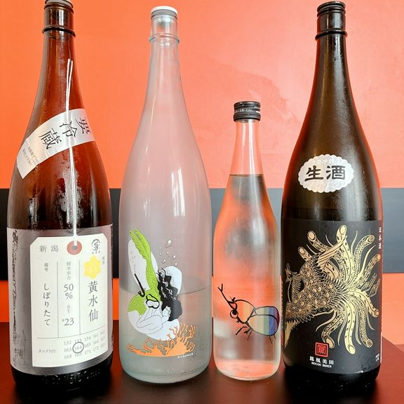 豊富な酒の肴と希少な日本酒。ノンアルカクテルなど豊富に