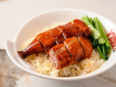 素材を活かす塩味の魔法、シンプルな味わいの奥深さを堪能できる『ローストダック丼』