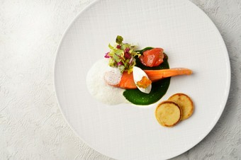 福井サーモンのミ・キューイ　ステラ・マリス風