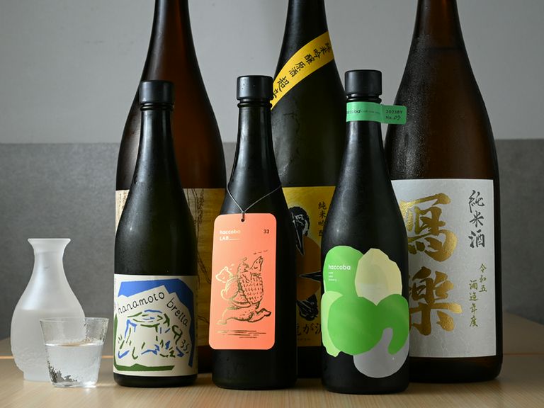 新しい日本酒「haccobaクラフト酒」も楽しんで