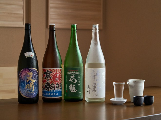 日本酒にこだわっている