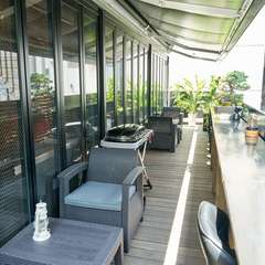 食事を充実させるために理想的なテラス席