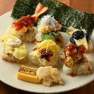 オシャレかつカジュアルに天ぷらを楽しめる【天ぷらバル天むす銀座たけぞう】。敷居の高さを感じさせない気さくさで、友人や家族、デートにも最適。日常使いから、特別な日まで足を運べる天ぷらバルです。