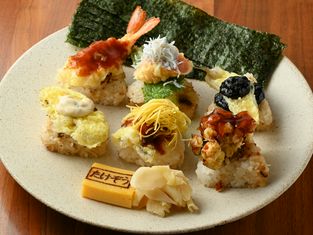 Tempura Bar Tenmusu Ginza Takezou