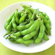 お酒のお供としておなじみの枝豆