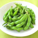 お酒のお供としておなじみの枝豆